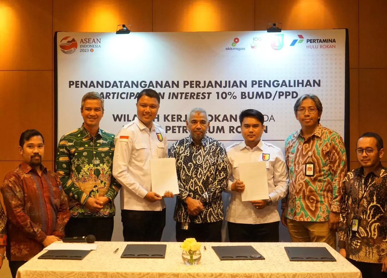 Pengalihan PI 10% PT.Pertamina dari Wk Rokan dan Wk Kampar (sumber foto : Kabar Bumn)